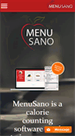 Mobile Screenshot of menusano.com